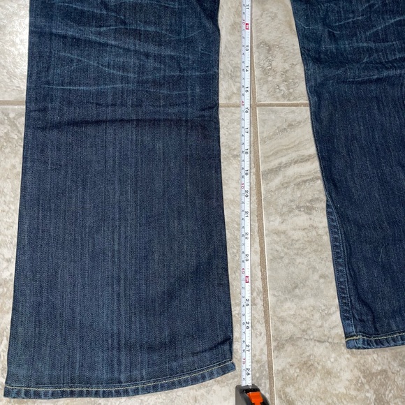 Slim Bootcut Blue Jeans - Picture 9 of 12